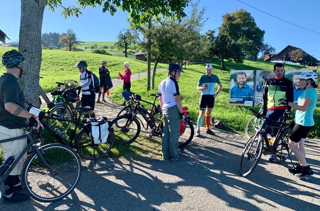 Tag 4: Zug — Ägerisee — Chatzestrick — Einsiedeln